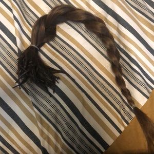 Bead hair extensions